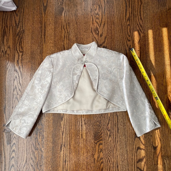 Gown with Bolero Jacket - Picture 3 of 16